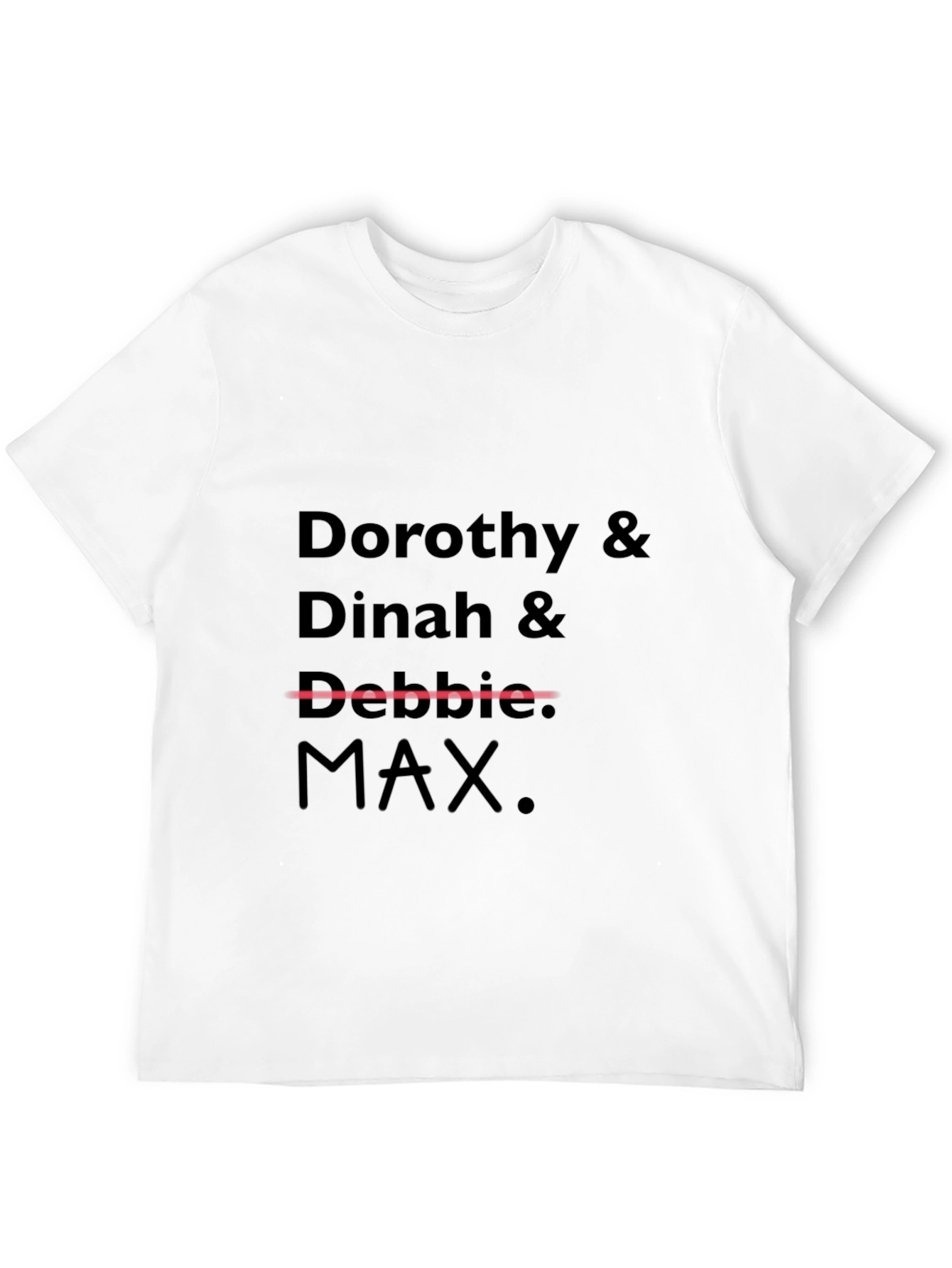 Dorothy Dinah & Max Black T-Shirt