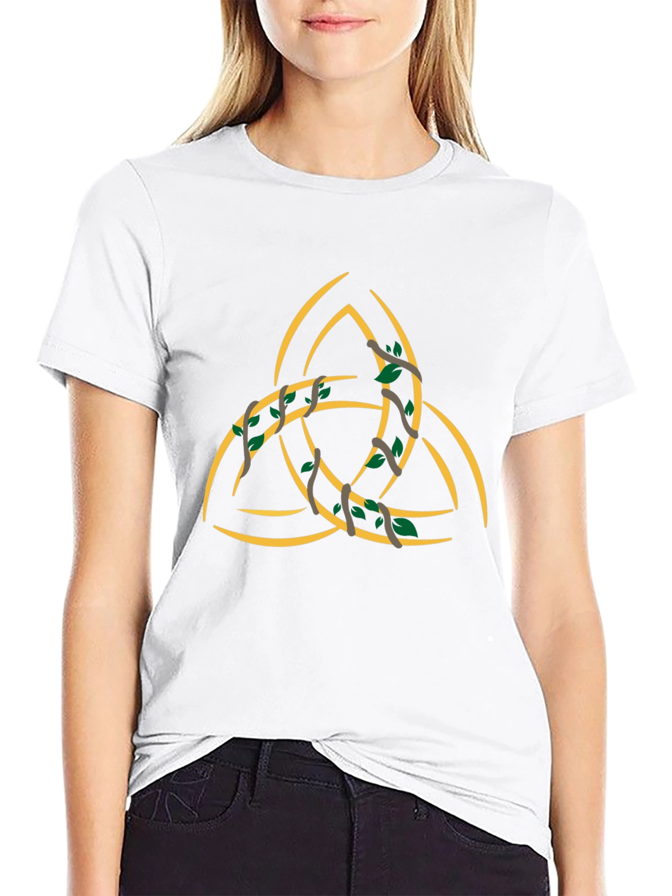 Celtic Knot T-Shirt - Triquetra Design