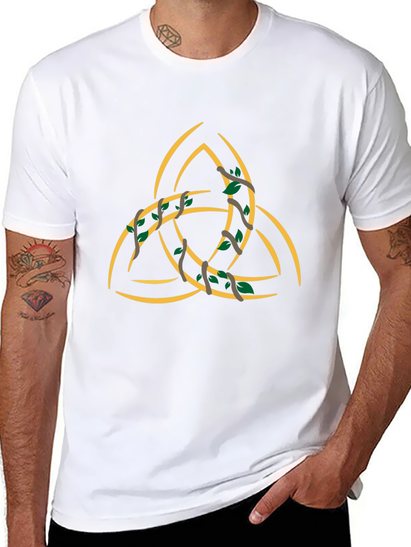 Celtic Knot T-Shirt - Triquetra Design