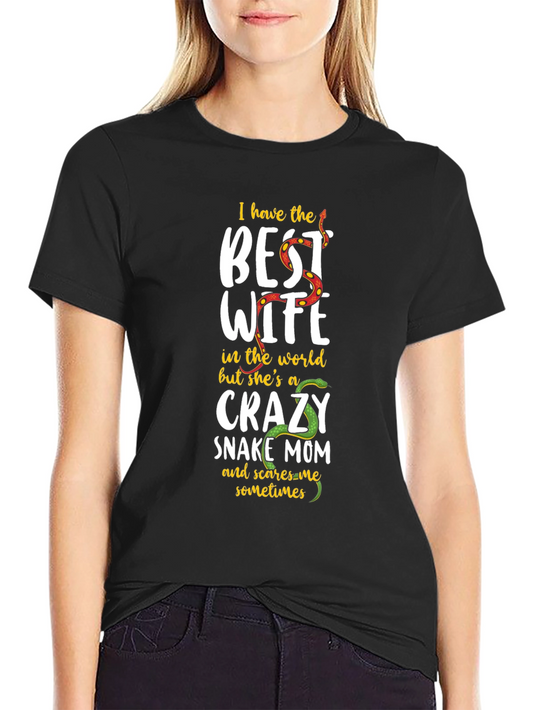 Best Wife Snake Mom T-Shirt