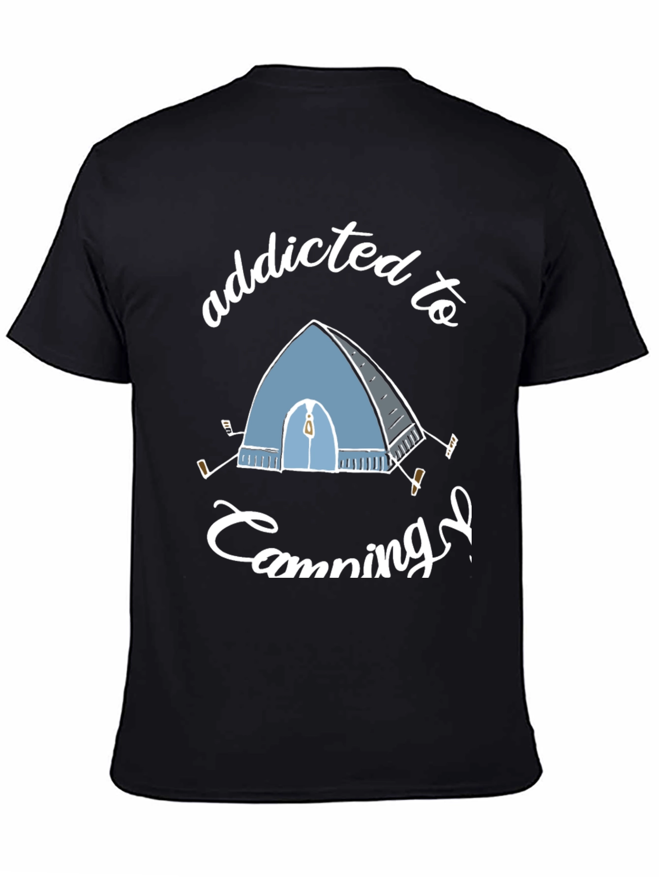 Addicted to Camping Graphic Tee