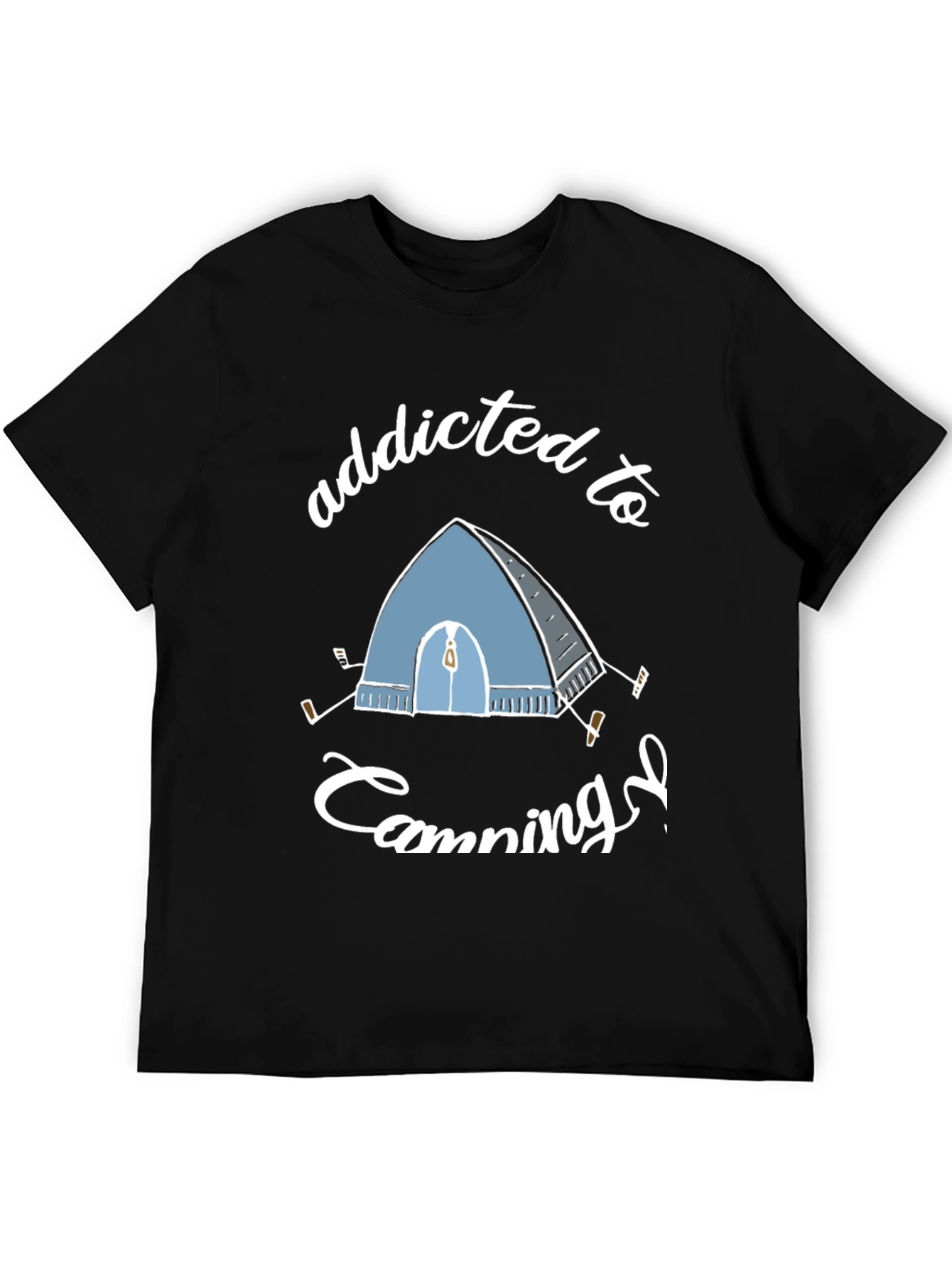Addicted to Camping Graphic Tee