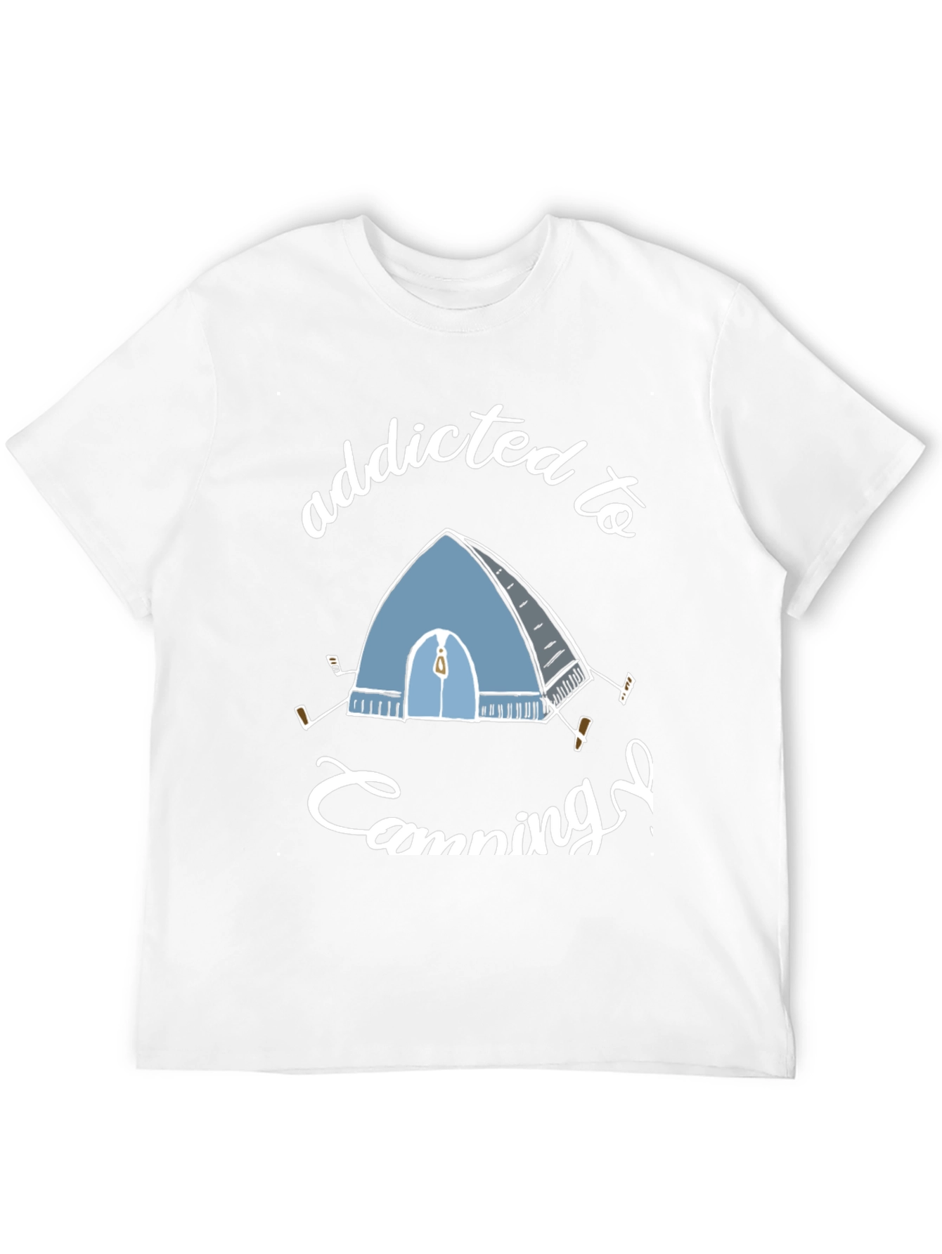 Addicted to Camping Graphic Tee