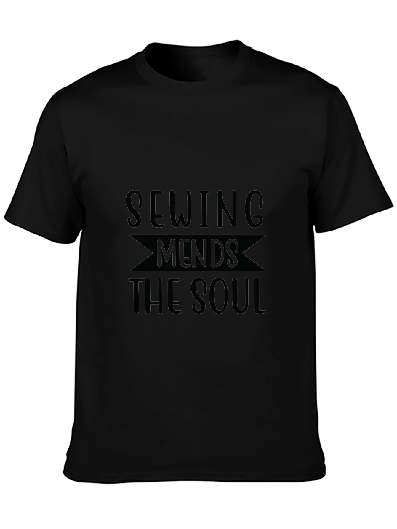 Sewing Mends the Soul Graphic T-Shirt