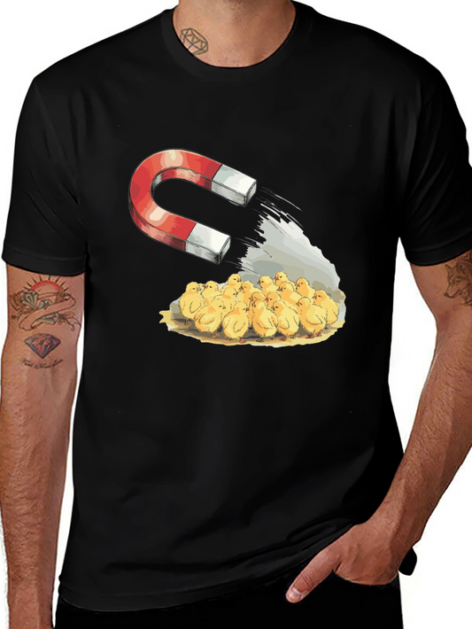 Magnet & Chicks Graphic Tee - Funny Humor T-Shirt