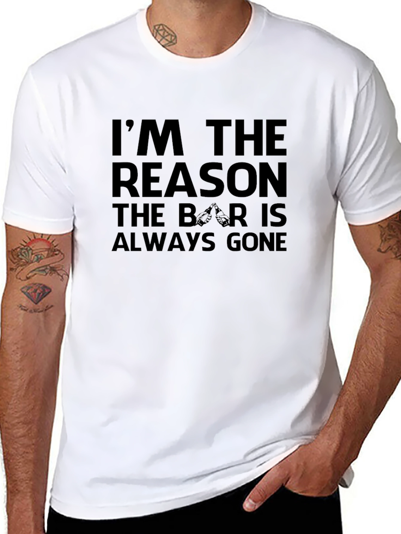 Im The Reason The Bar Is Always Gone T-Shirt