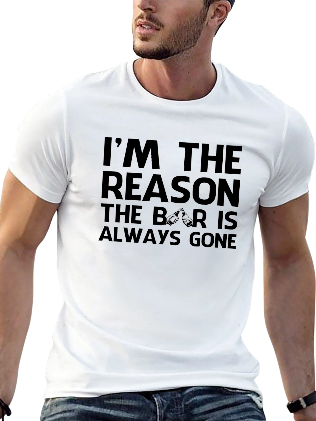 Im The Reason The Bar Is Always Gone T-Shirt
