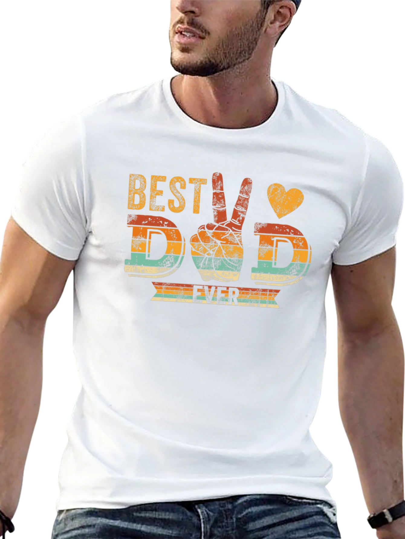 Best Dad Ever Graphic T-Shirt