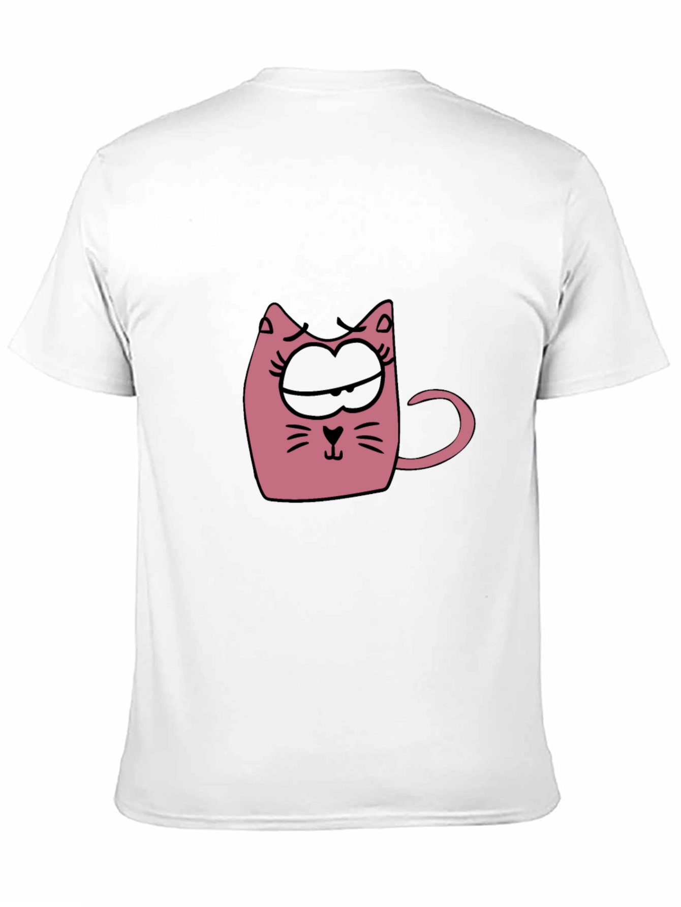 Cat Mug Graphic T-Shirt