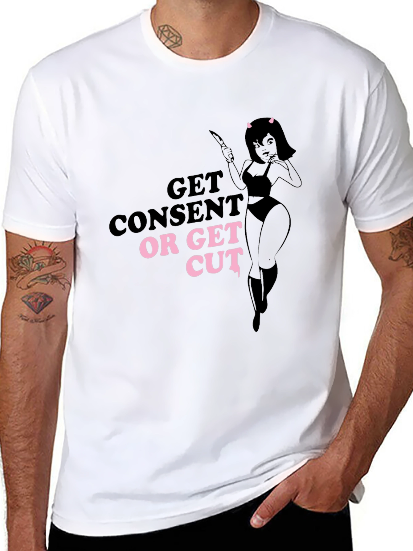 Get Consent or Get Cut T-Shirt