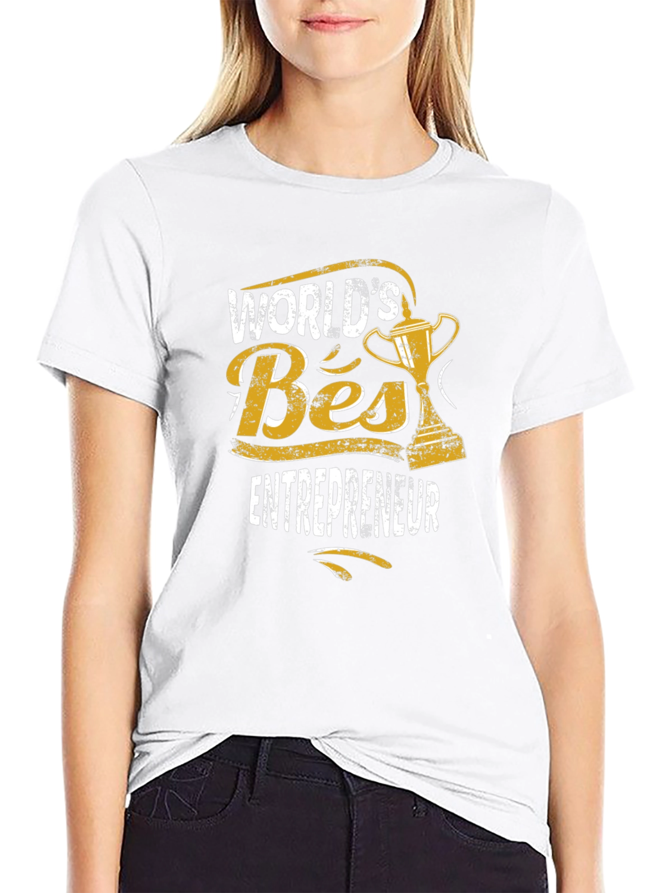 Worlds Best Entrepreneur Graphic T-Shirt