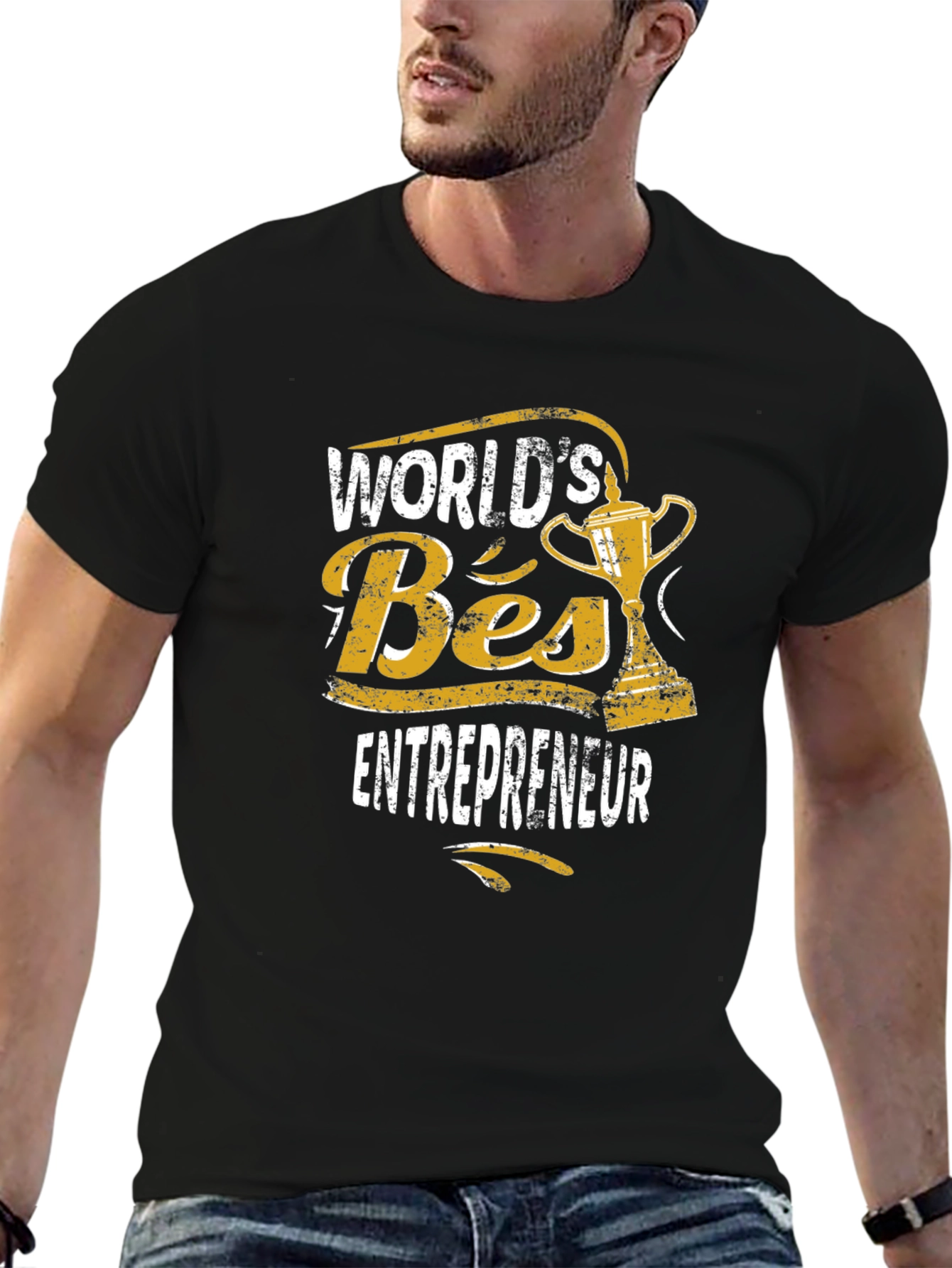 Worlds Best Entrepreneur Graphic T-Shirt