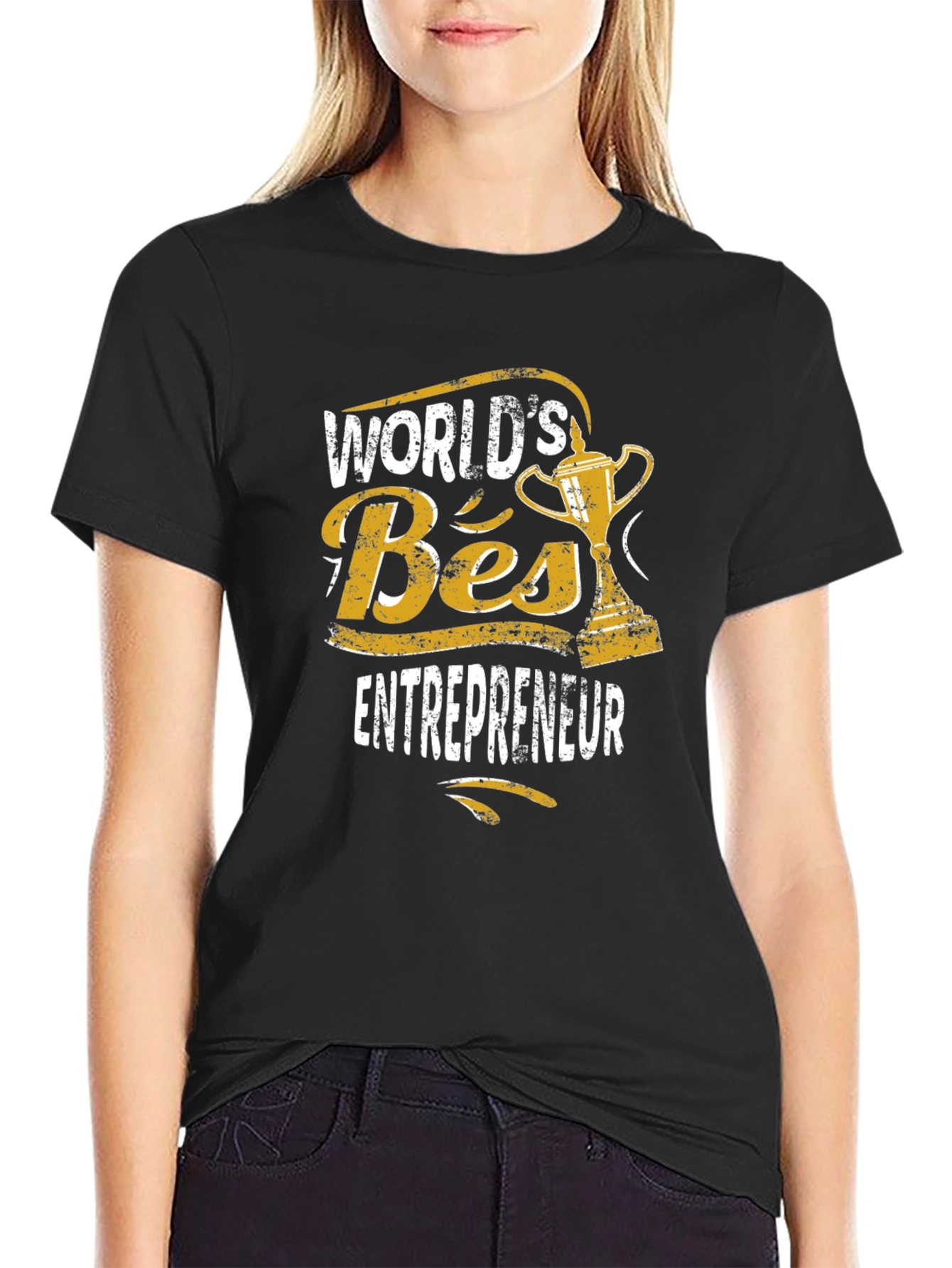 Worlds Best Entrepreneur Graphic T-Shirt