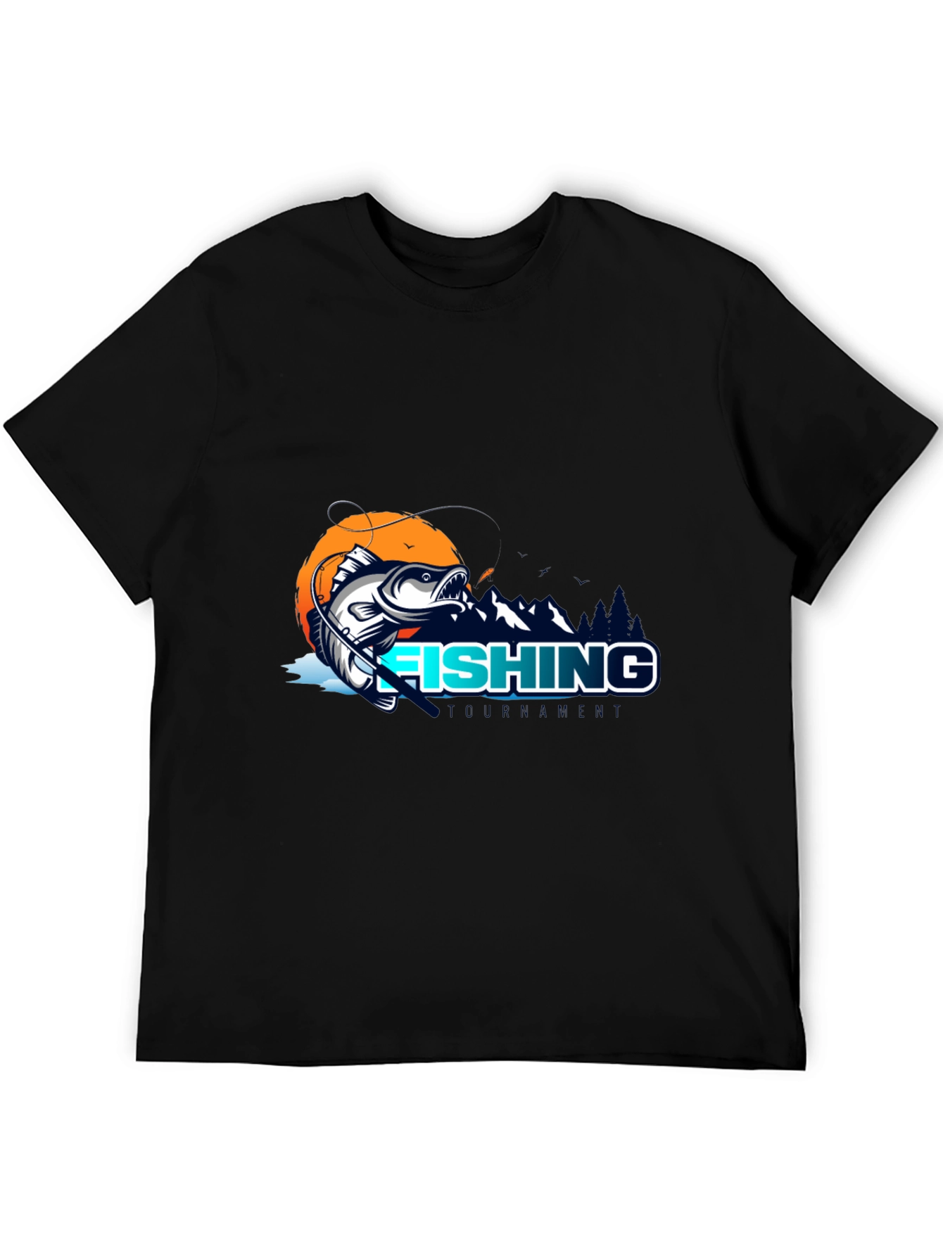 Fishing Tournament T-Shirt - Bass Graphic Tee