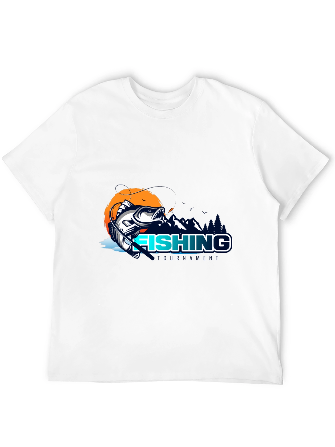 Fishing Tournament T-Shirt - Bass Graphic Tee