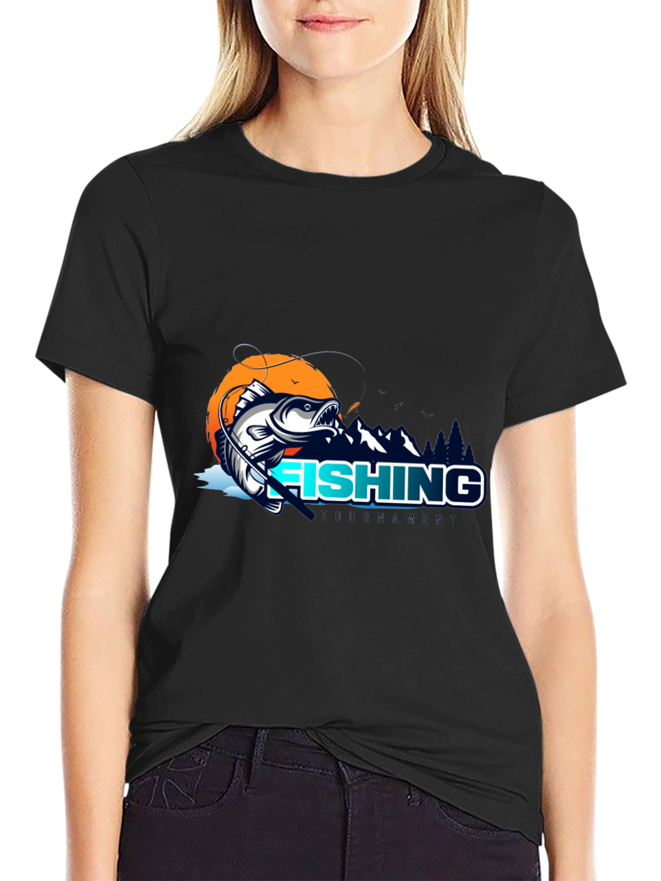 Fishing Tournament T-Shirt - Bass Graphic Tee