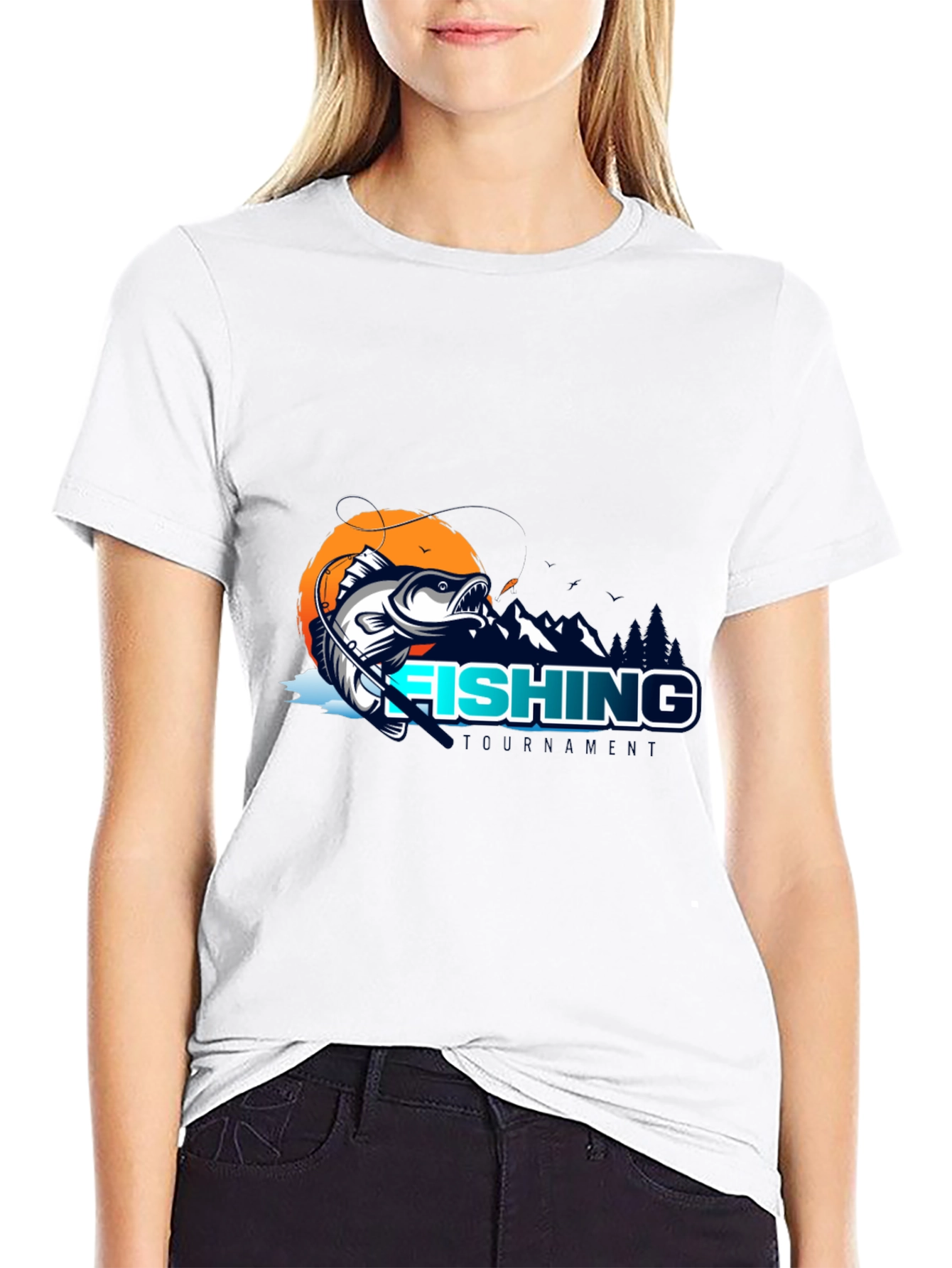 Fishing Tournament T-Shirt - Bass Graphic Tee