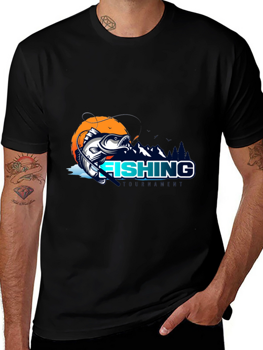 Fishing Tournament T-Shirt - Bass Graphic Tee