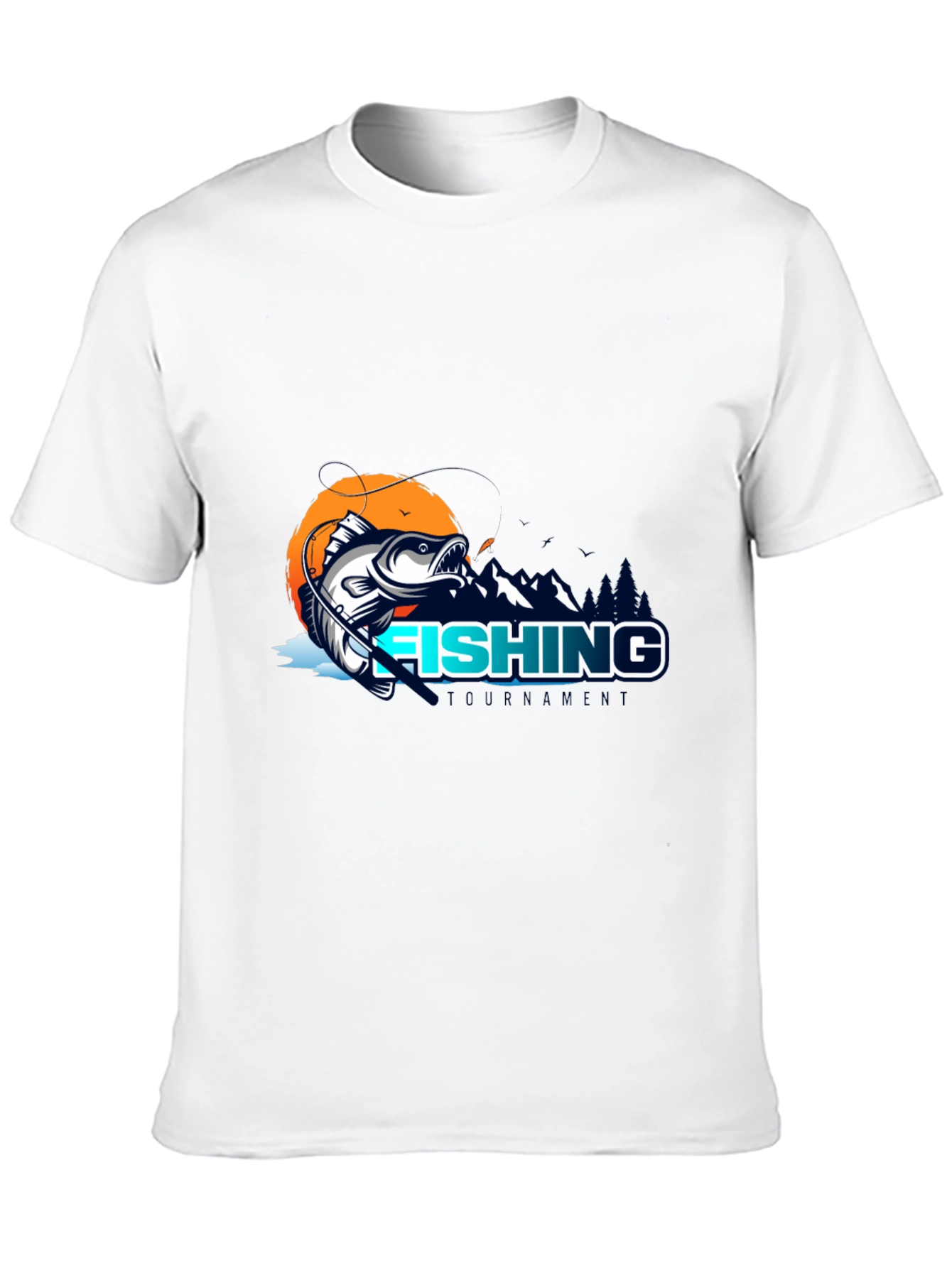 Fishing Tournament T-Shirt - Bass Graphic Tee