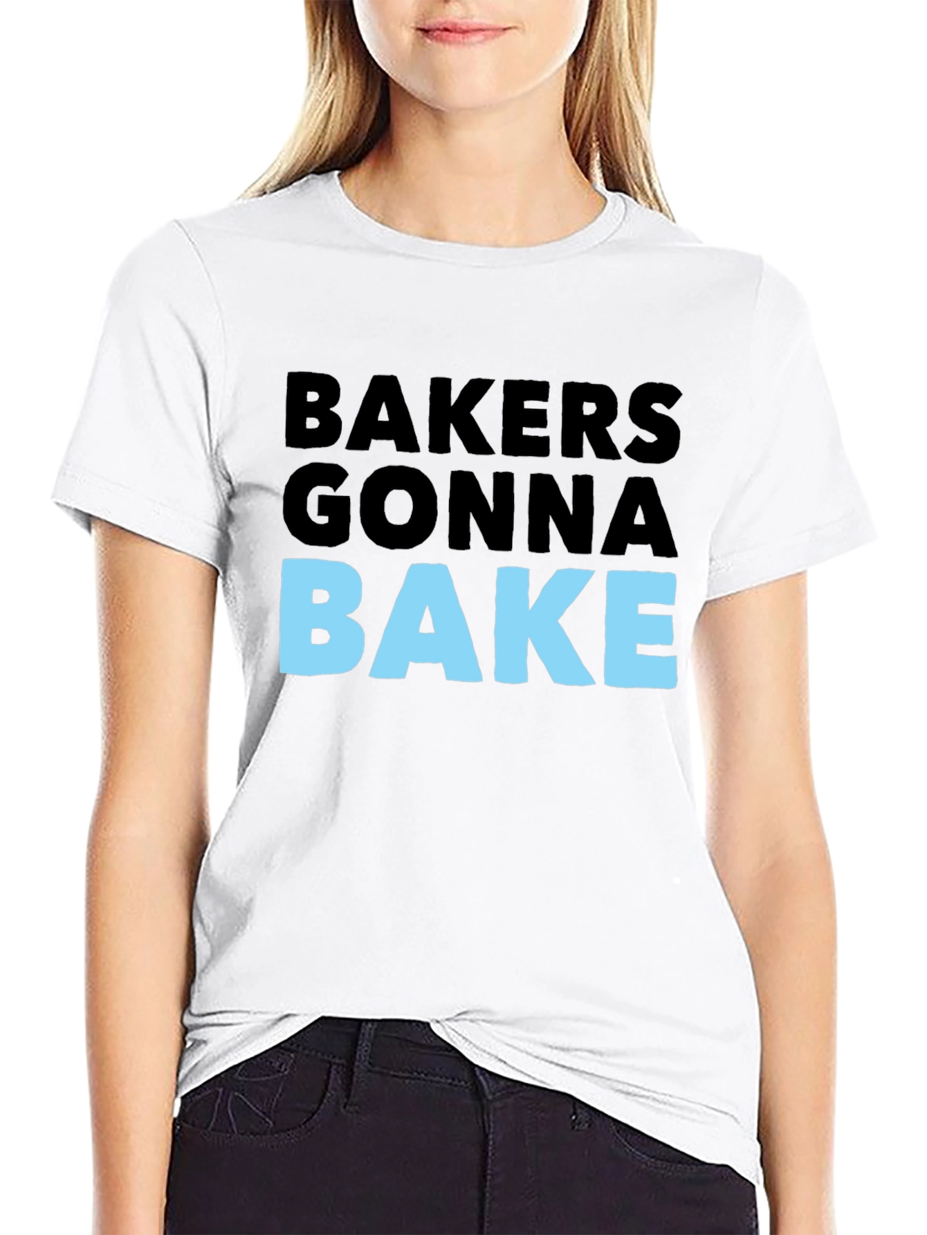 Bakers Gonna Bake Graphic Tee - Funny Baking T-Shirt