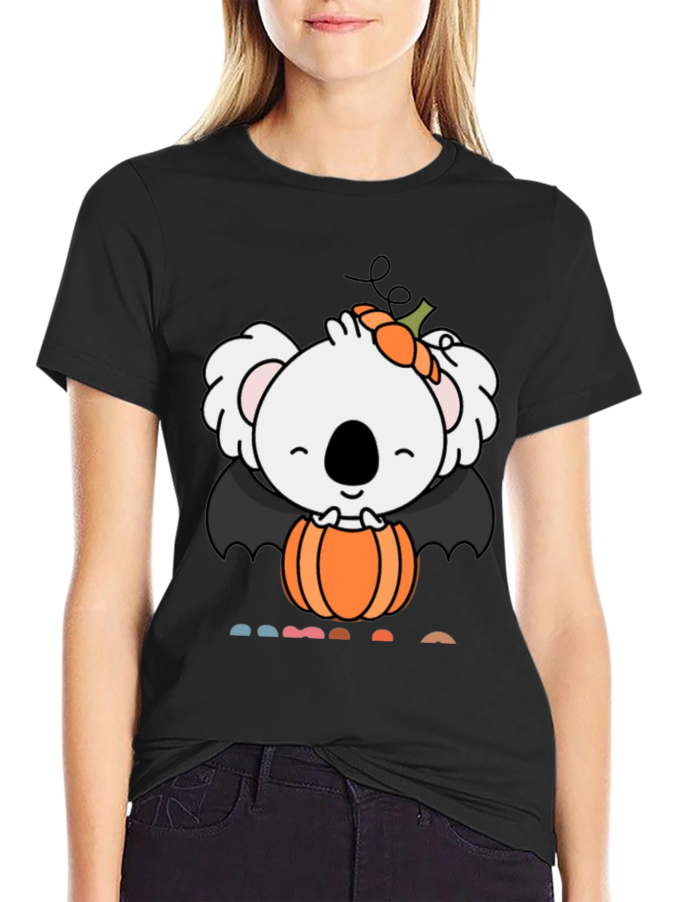 Halloween Koala Bear Pumpkin T-Shirt