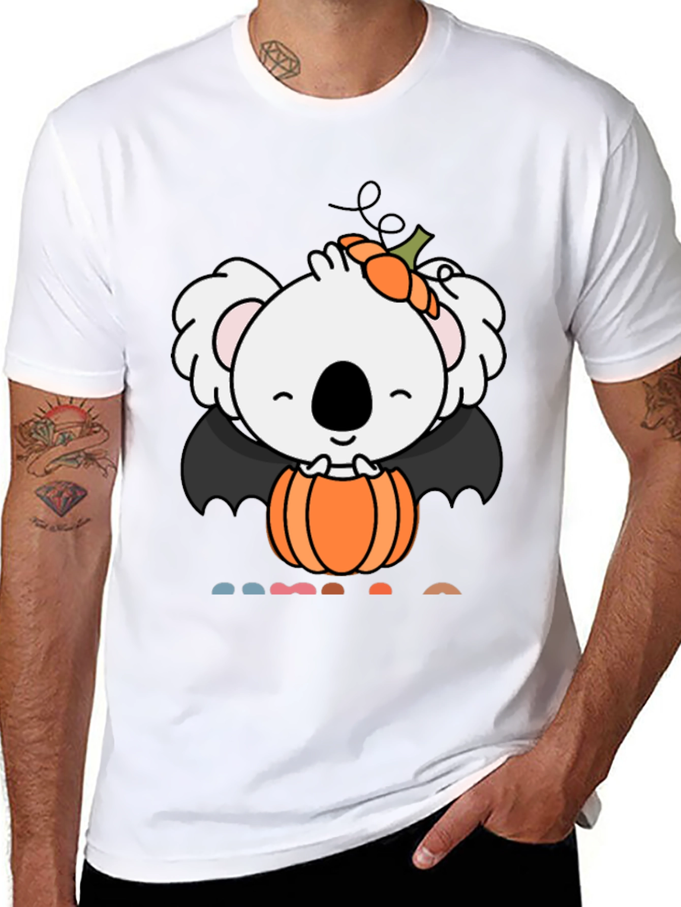 Halloween Koala Bear Pumpkin T-Shirt