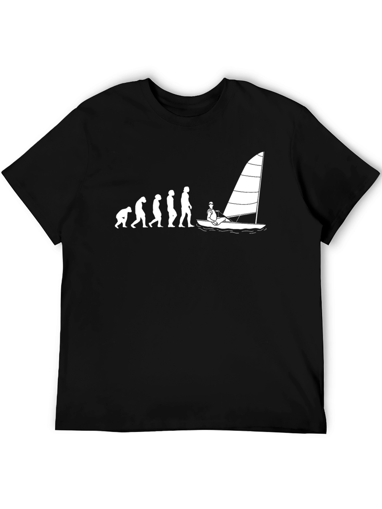 Sailboat Evolution T-Shirt - Sailing Humor Tee