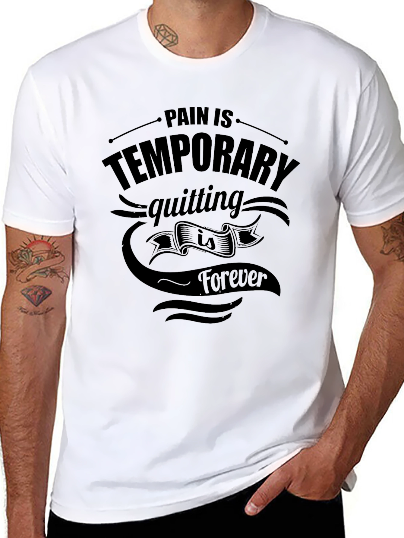 Motivational Pain Is Temporary T-Shirt
