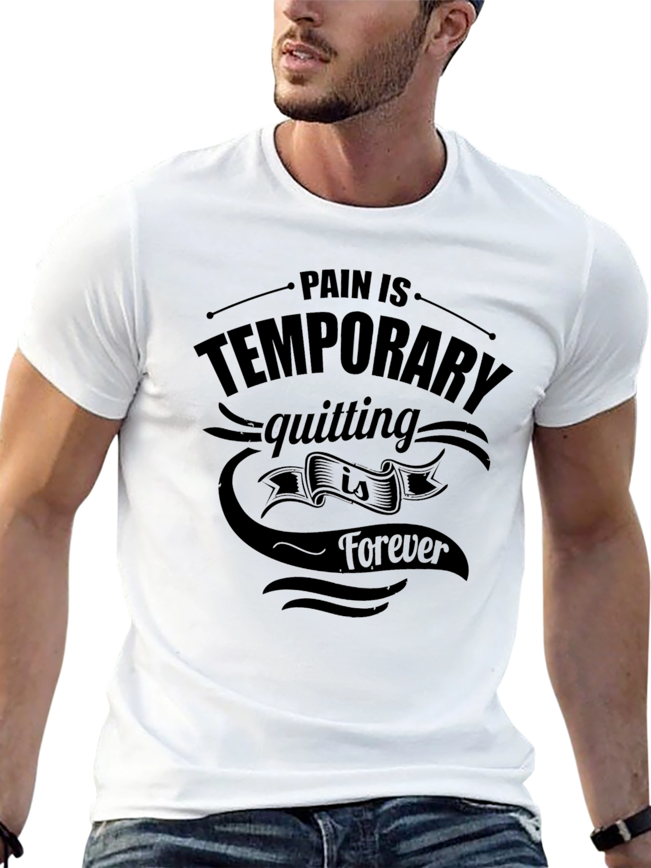 Motivational Pain Is Temporary T-Shirt
