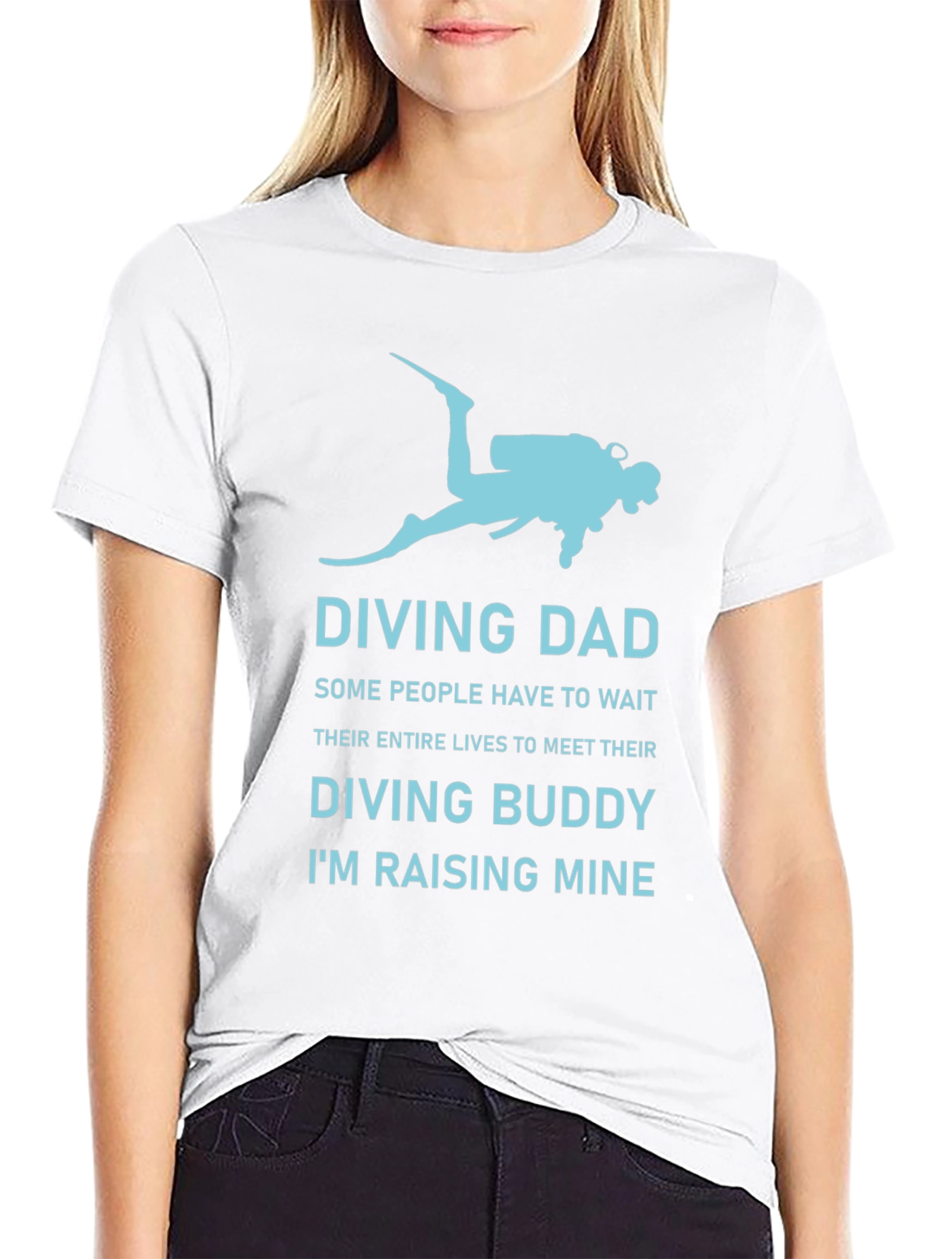 Diving Dad T-Shirt - Scuba Diver Buddy Tee