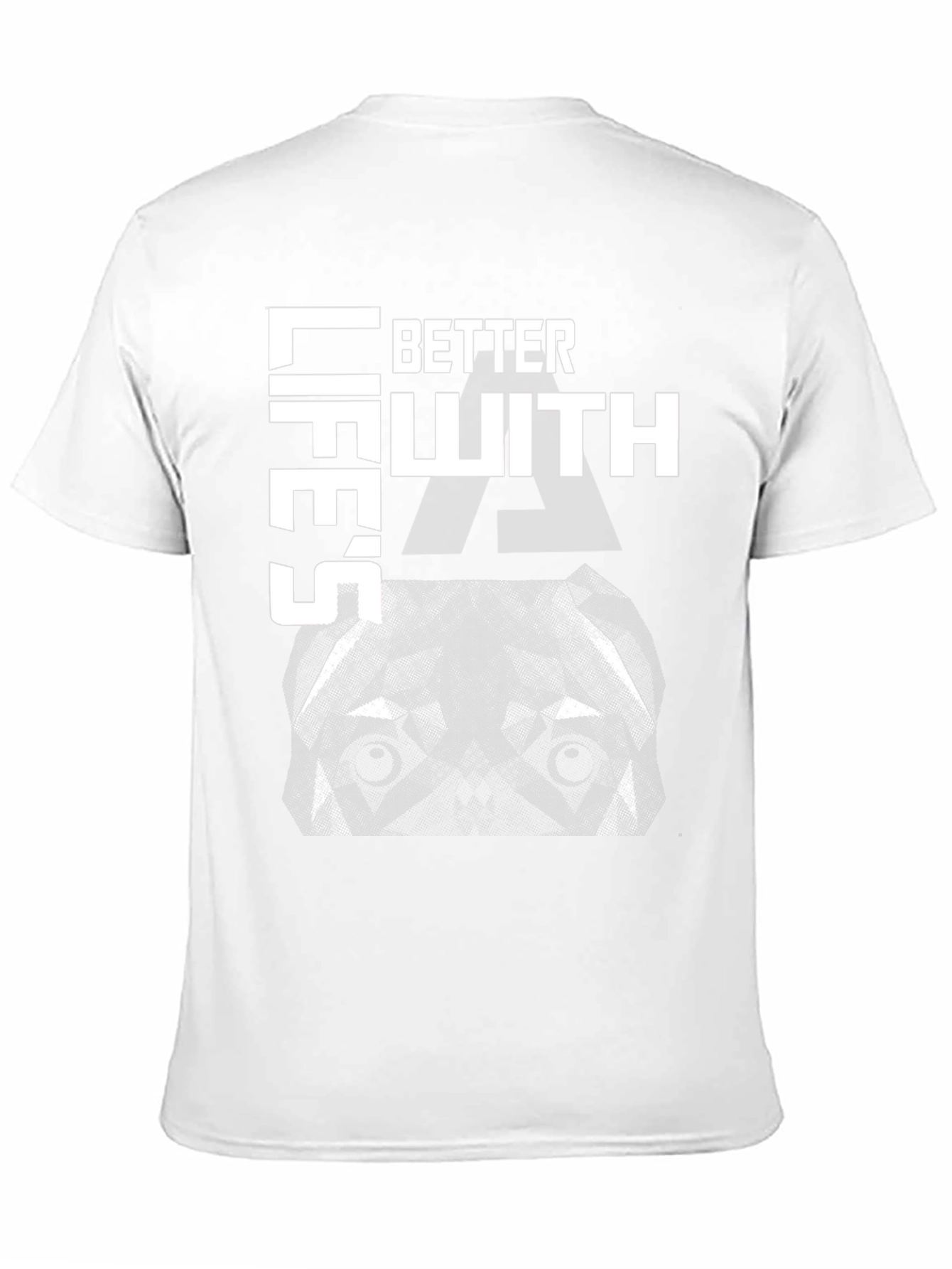 Better Lifes With a Pitbull Graphic T-Shirt