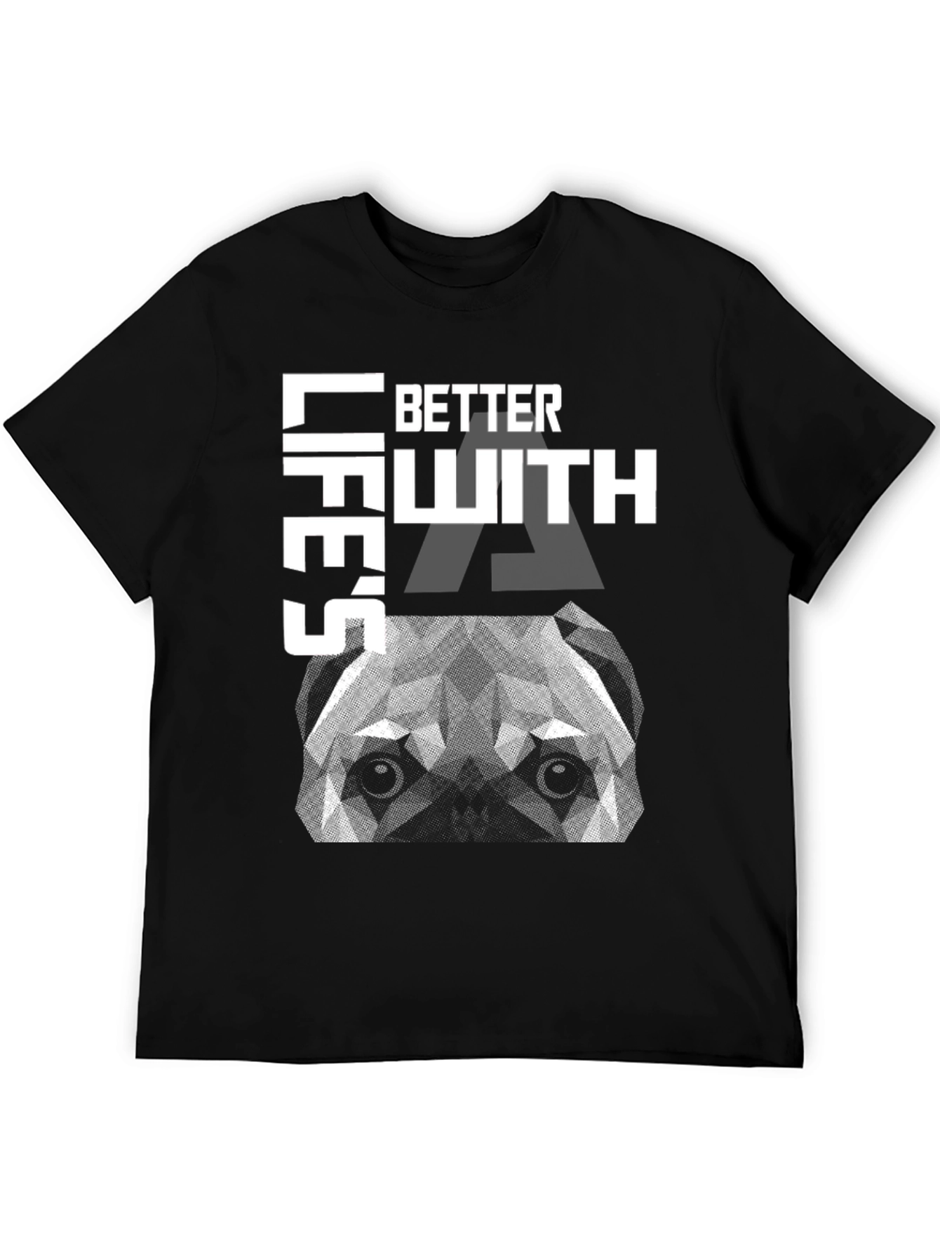 Better Lifes With a Pitbull Graphic T-Shirt