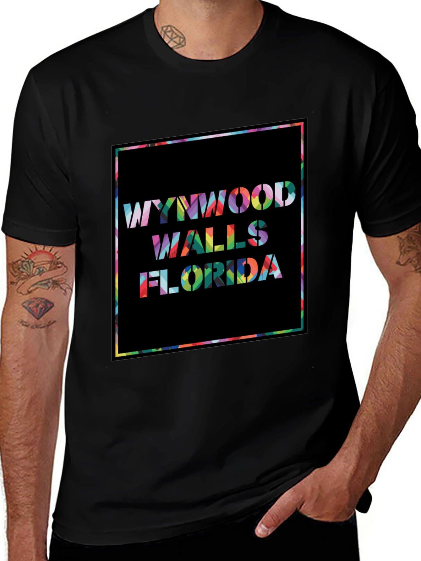 Wynwood Walls Florida Graphic Tee - Black