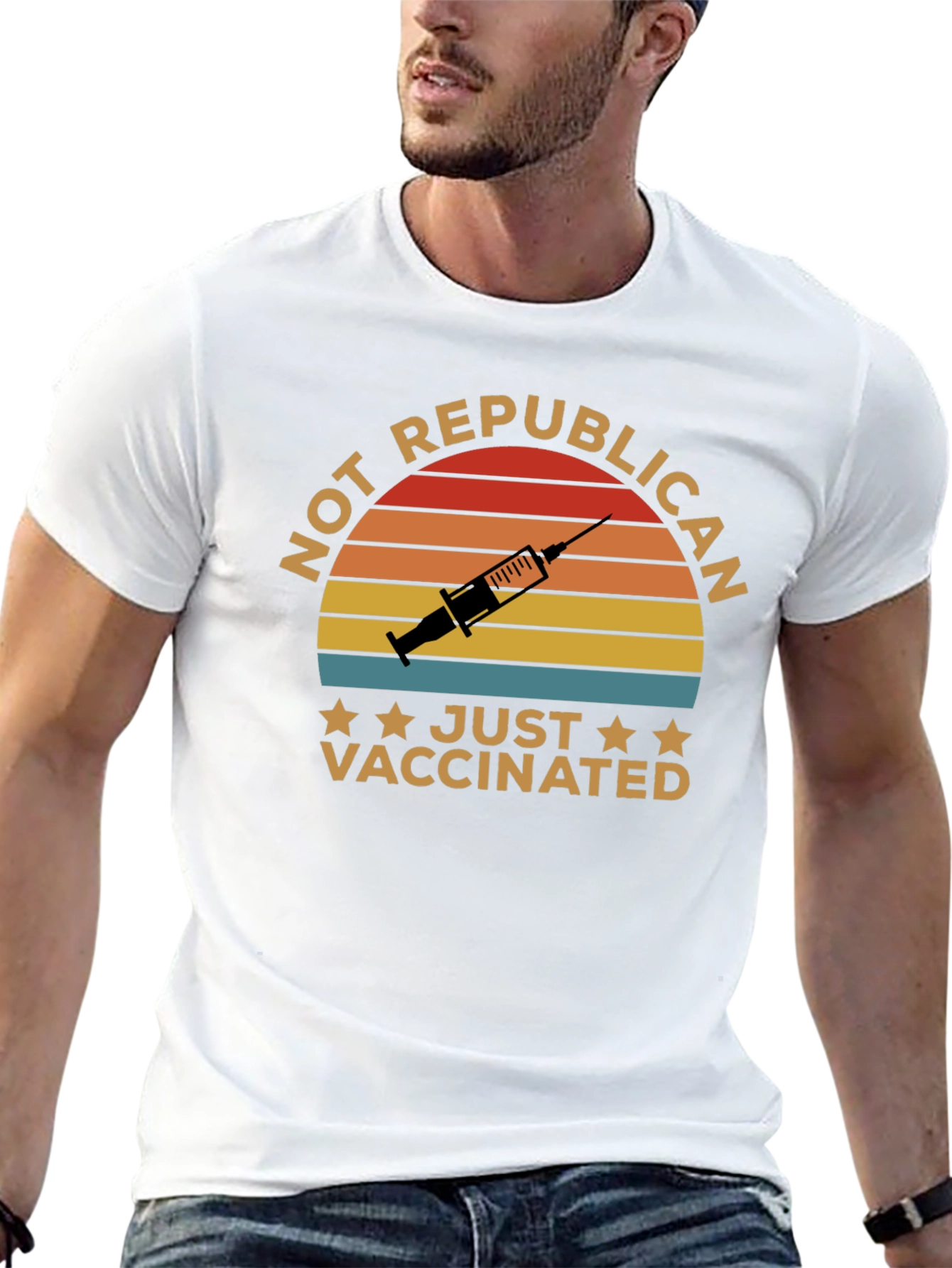 Not Republican Just Vaccinated T-Shirt