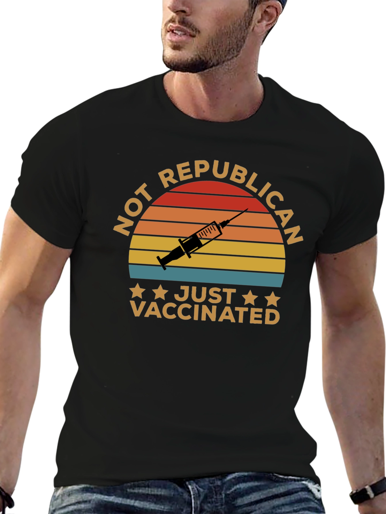Not Republican Just Vaccinated T-Shirt