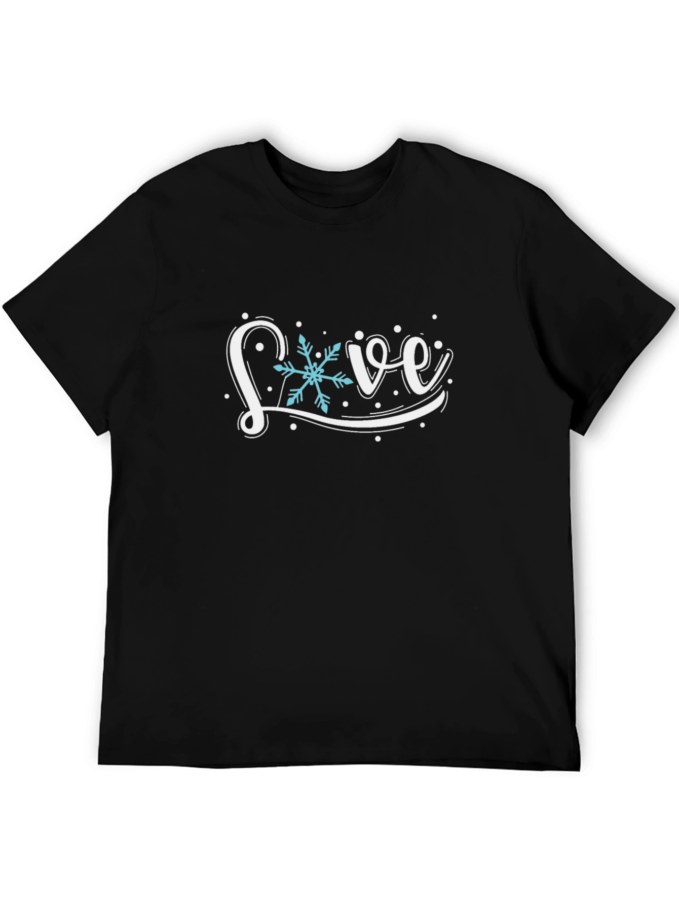 Winter Love Graphic Tee - Stylish Holiday Shirt