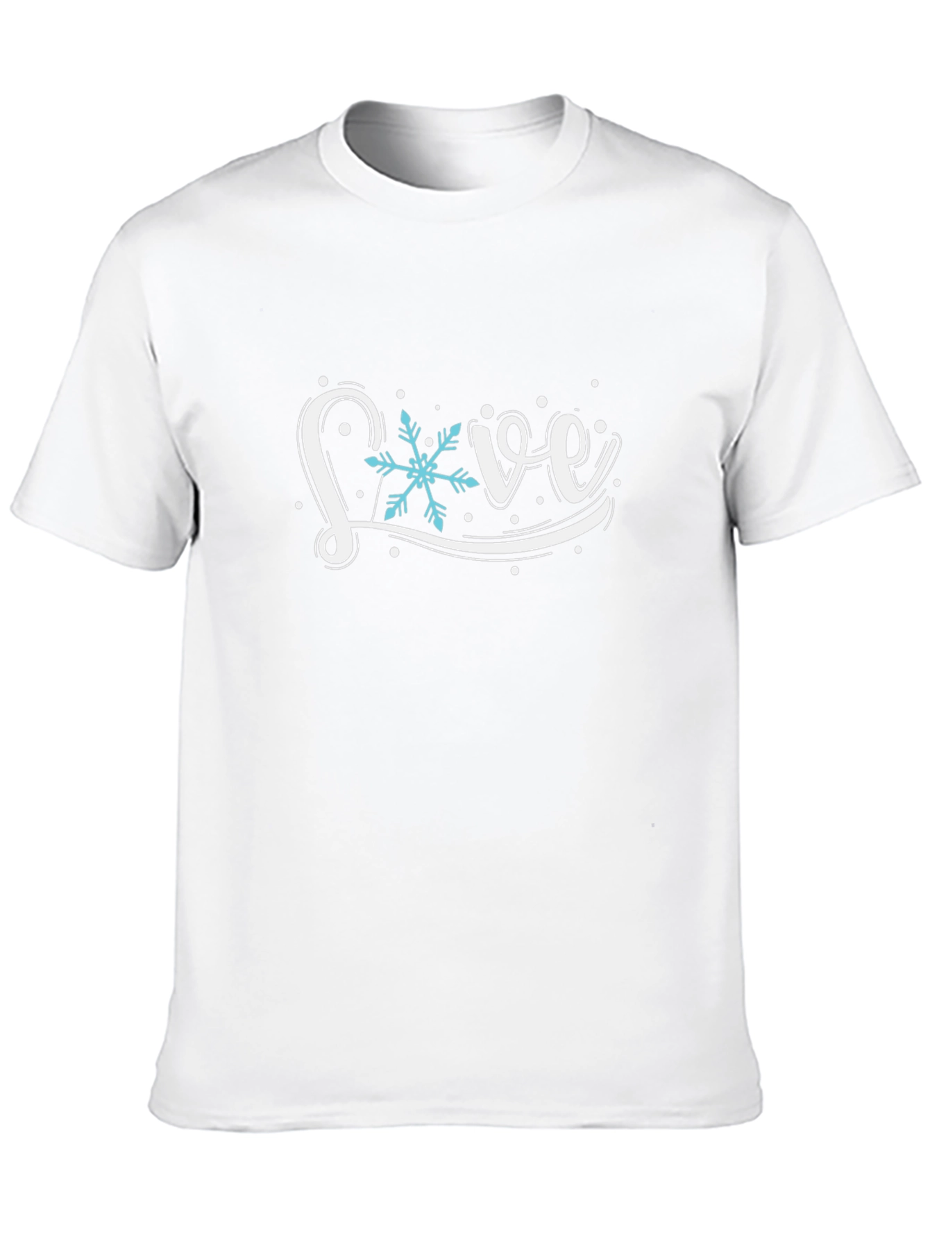 Winter Love Graphic Tee - Stylish Holiday Shirt
