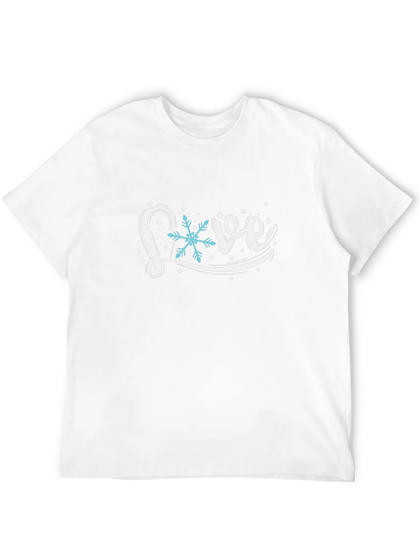 Winter Love Graphic Tee - Stylish Holiday Shirt
