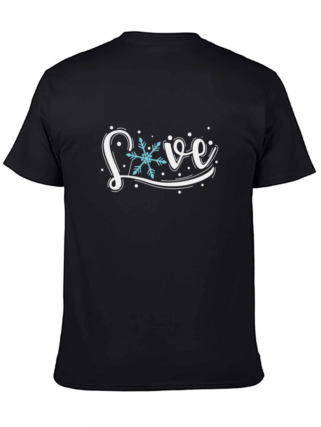 Winter Love Graphic Tee - Stylish Holiday Shirt
