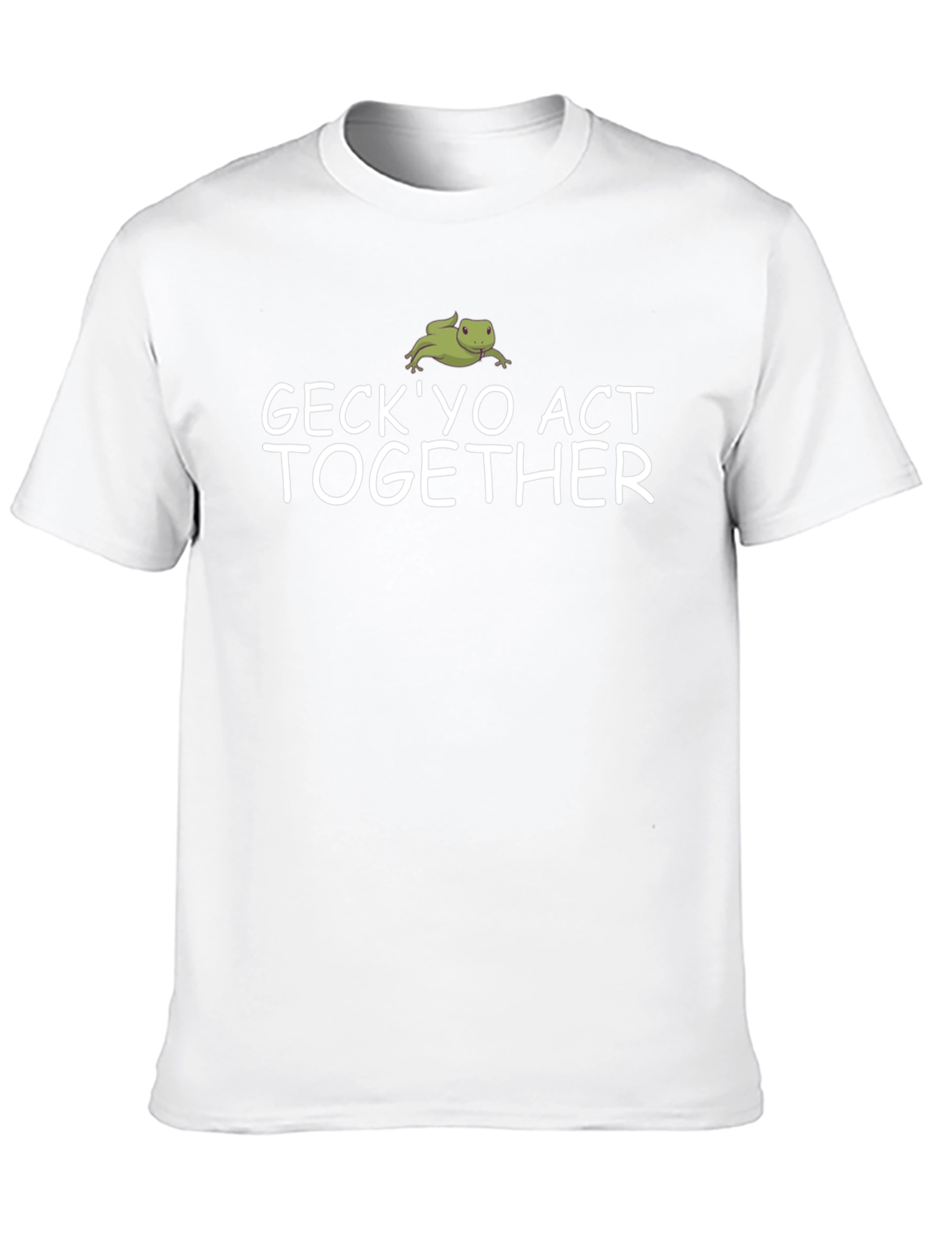 Gecko Act Together Graphic T-Shirt