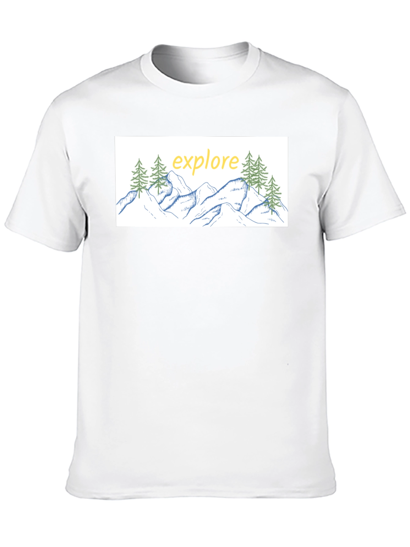 Explore Graphic Tee - Black