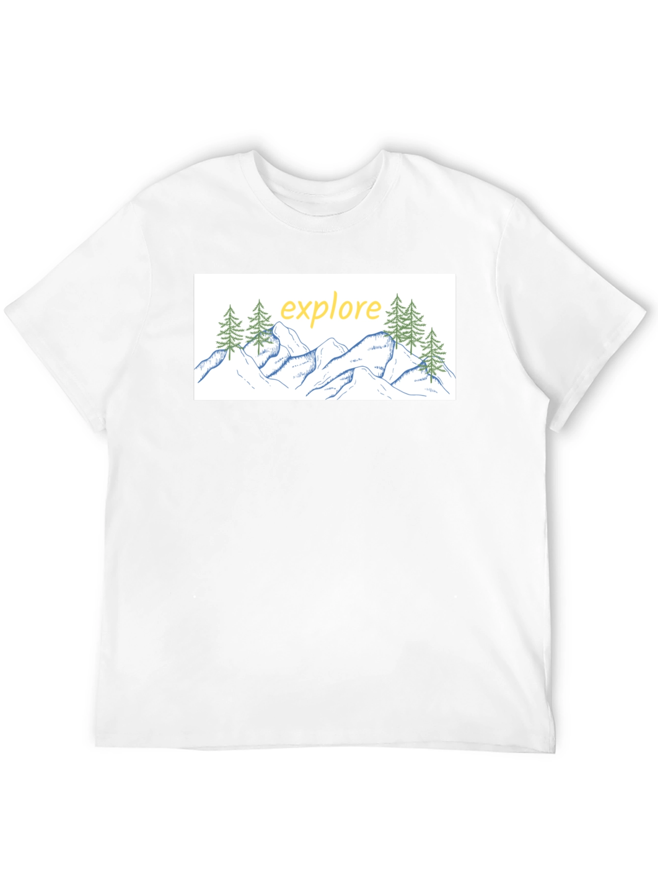 Explore Graphic Tee - Black