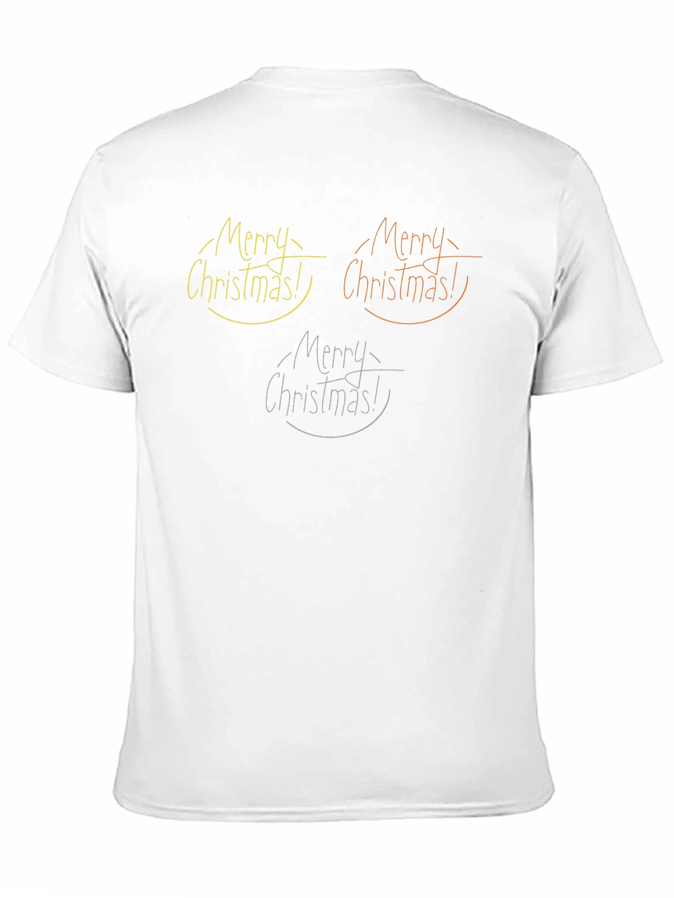 Festive Merry Christmas Graphic Tee - Holiday Spirit