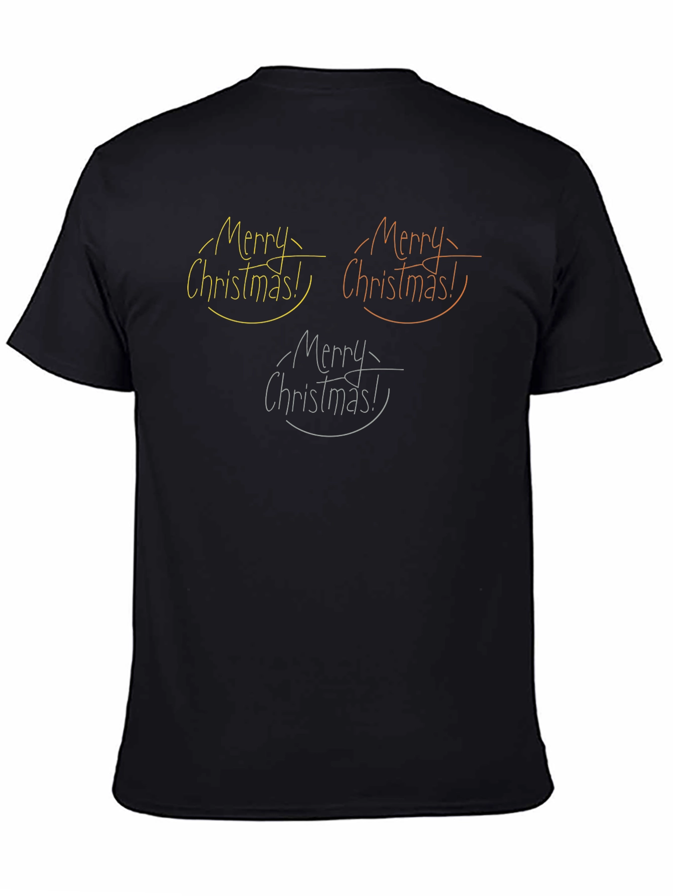 Festive Merry Christmas Graphic Tee - Holiday Spirit