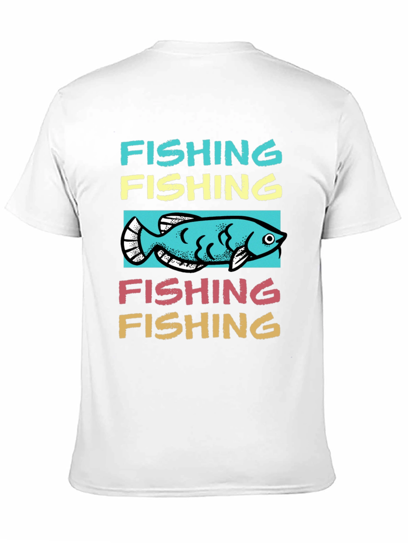 Fishing Graphic Tee -  Stylish Fisherman Shirt