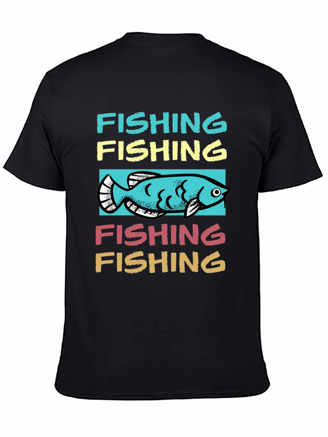 Fishing Graphic Tee -  Stylish Fisherman Shirt