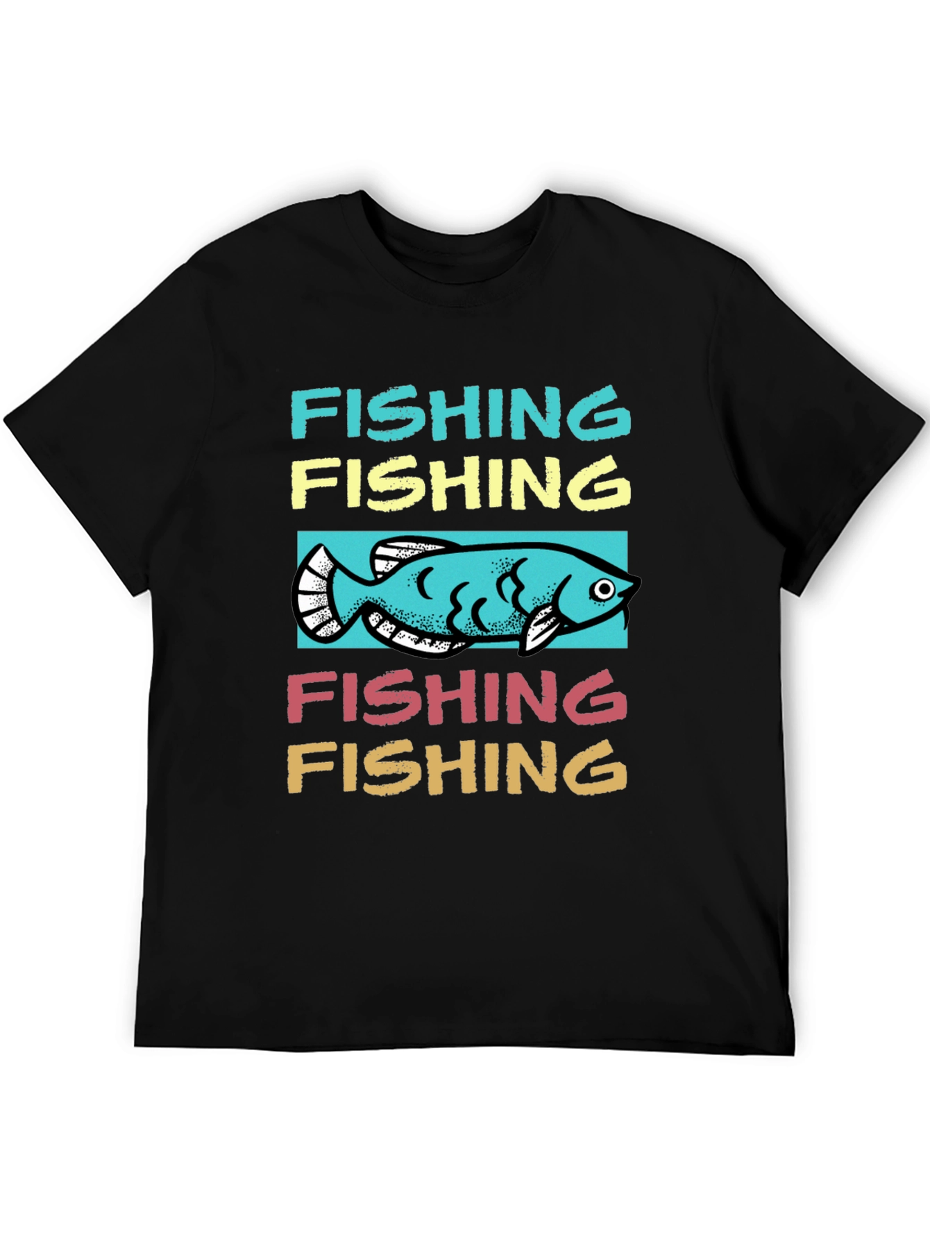 Fishing Graphic Tee -  Stylish Fisherman Shirt