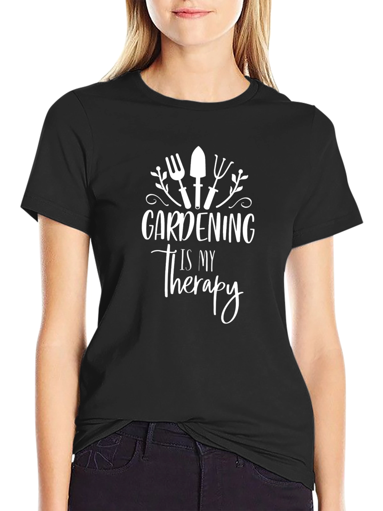 Gardening is My Therapy Graphic Tee