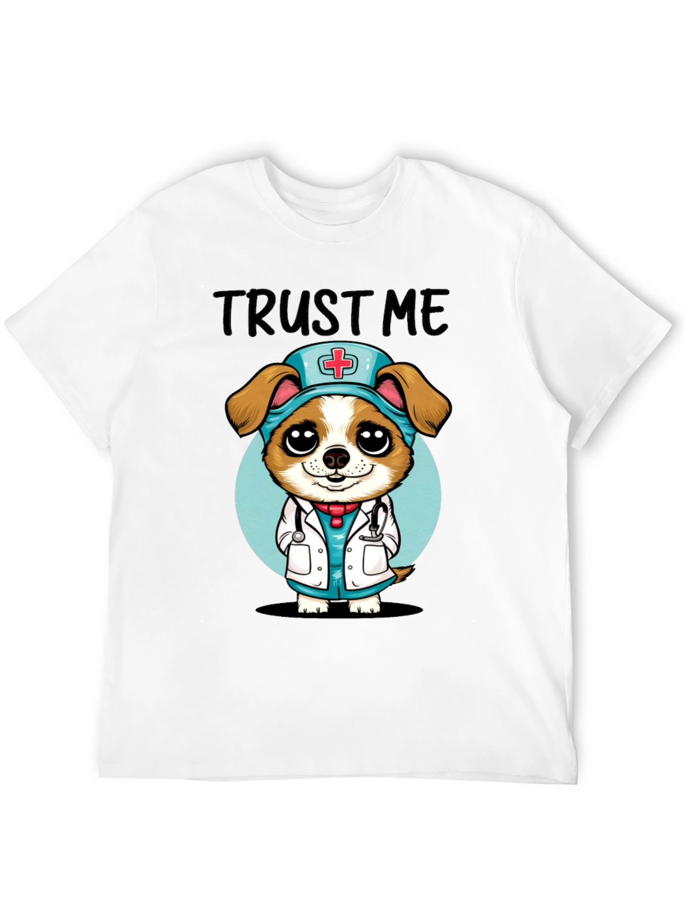 Trust Me Im a Dog-tor! Novelty T-Shirt