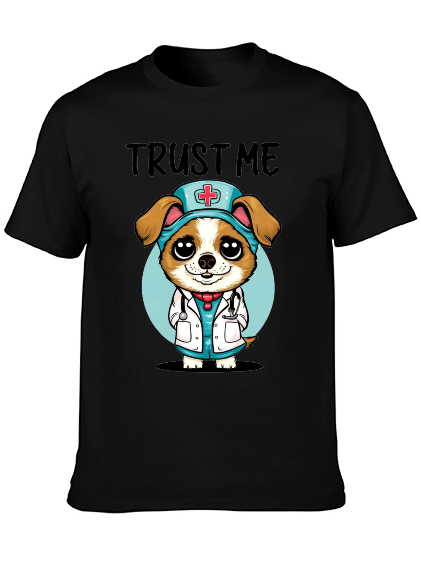 Trust Me Im a Dog-tor! Novelty T-Shirt